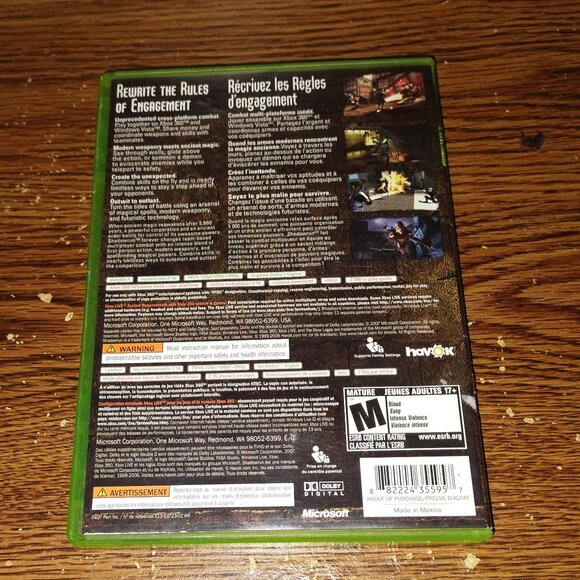 Shadowrun (Microsoft Xbox 360, 2006) - Picture 3 of 3